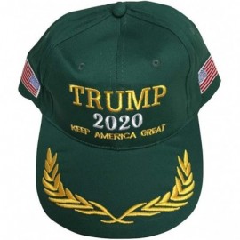 Baseball Caps Make America Great Again Donald Trump MAGA Baseball Cap Hat - Green Olive Trump 2020 Keep America Great - C618I...