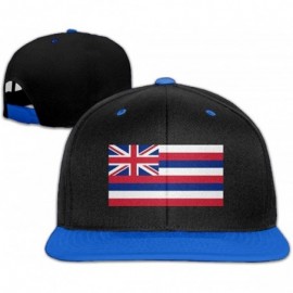 Baseball Caps Flag of Hawaii Adjustable Trucker Caps Unisex Sandwich Hats - C118I7ZZU8Q $15.45