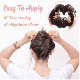 Fedoras Extensions Scrunchies Pieces Ponytail - Ar - CY18ZLZ3HK0 $7.93