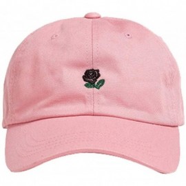 Skullies & Beanies Unisex Embroidery Baseball Cap Dad Hat Boys Girls Hip Hop Hats Sport Sun Hat - Pink - CU193Y6WERS $8.03