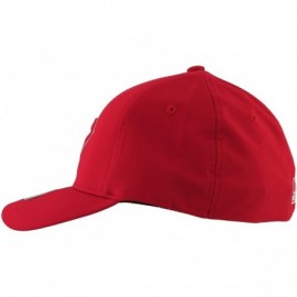 Baseball Caps Superhero Snapback Baseball Cap Hip-hop Flat Bill Hat - Red - CL180Q9D3KN $13.16