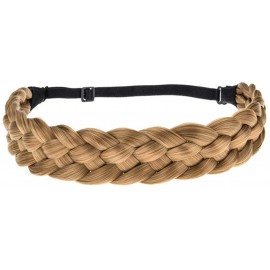 Headbands Braided Headband Hair Chunky Braided Headband Wide Plaited Braids Elastic Stretch Braid Hairband - E - C3192W9L8XX ...