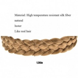 Headbands Braided Headband Hair Chunky Braided Headband Wide Plaited Braids Elastic Stretch Braid Hairband - E - C3192W9L8XX ...