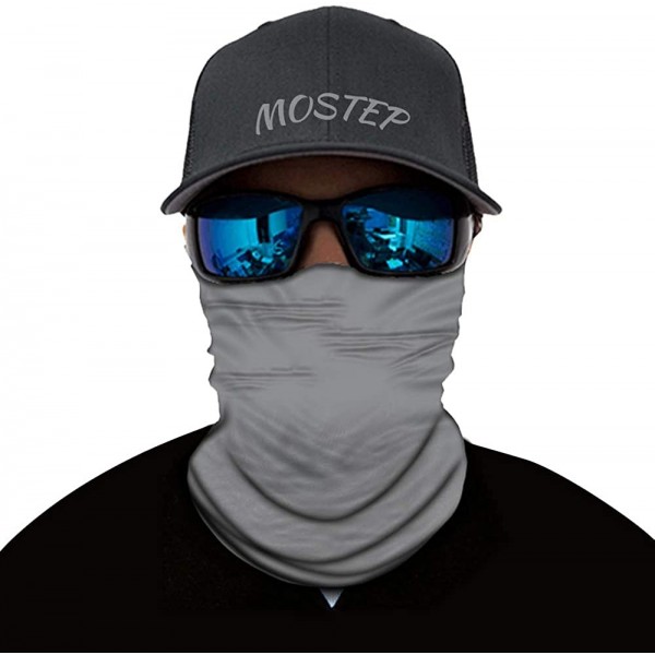 Balaclavas MOSTEP Balaclava Sweatband Motorcycling Resistence - gray - C118UDMTTQI $9.03