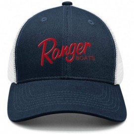 Baseball Caps Fashion Adjustable Ranger Boats Logo estBaseball Hats - Navy-blue-3 - C418QGGC6SN $31.04