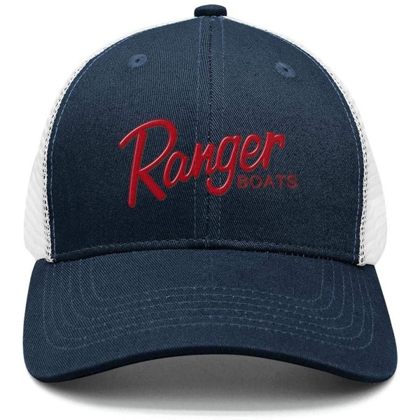 Baseball Caps Fashion Adjustable Ranger Boats Logo estBaseball Hats - Navy-blue-3 - C418QGGC6SN $20.42