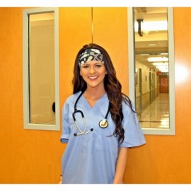 Headbands Nurse Headband- Voted 1 Cute Workout Headband- Running Headband- Fitness Headband Black - CJ185SMR7CM $9.95