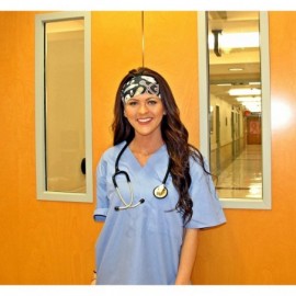 Headbands Nurse Headband- Voted 1 Cute Workout Headband- Running Headband- Fitness Headband Black - CJ185SMR7CM $9.95