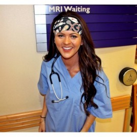 Headbands Nurse Headband- Voted 1 Cute Workout Headband- Running Headband- Fitness Headband Black - CJ185SMR7CM $9.95