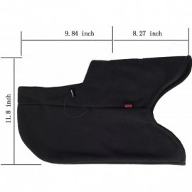 Balaclavas Warm Fleece Balaclava Ski Bike Full Face Mask Neck Warmer Winter Sports Cap - Black Grey2 - CW1299W6U69 $12.18