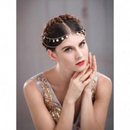 Headbands Double Layered Headpiece with Sequins Headband Tassel Head Chain for Women and Girls FHW-001 (Gold). - CN18525RTRX ...