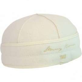 Newsboy Caps Unisex-Adult Brimless - Winter White - CC110OTAULH $40.73