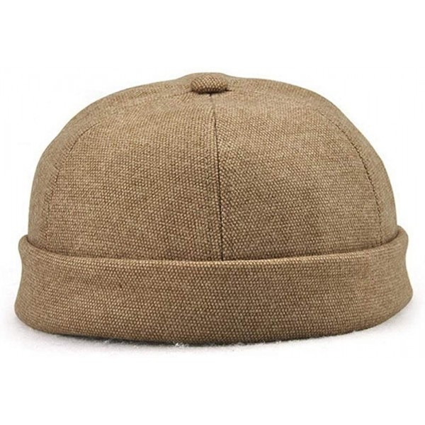 Skullies & Beanies Docker Beanie Cap Pure - Beige - CN18KG66EL6 $12.70