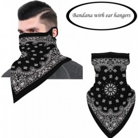 Balaclavas Face Bandana Ear Loops Face Balaclava Men Women Neck Gaiters for Dust Wind Motorcycle - 1a07 - CB197ZA86HD $16.71