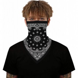 Balaclavas Face Bandana Ear Loops Face Balaclava Men Women Neck Gaiters for Dust Wind Motorcycle - 1a07 - CB197ZA86HD $16.71