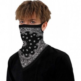 Balaclavas Face Bandana Ear Loops Face Balaclava Men Women Neck Gaiters for Dust Wind Motorcycle - 1a07 - CB197ZA86HD $16.71