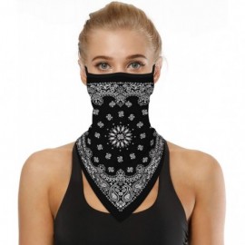 Balaclavas Face Bandana Ear Loops Face Balaclava Men Women Neck Gaiters for Dust Wind Motorcycle - 1a07 - CB197ZA86HD $16.71