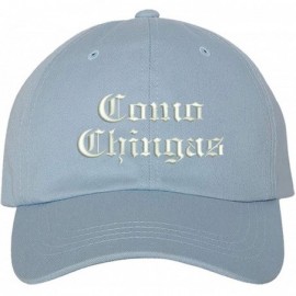 Baseball Caps Como Chingas Embroidered Baseball Hat - Latina Hat for Women - Funny Hats - Sky Blue - C11963E2KC6 $31.15