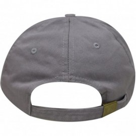Baseball Caps Cute Welsi Corgi Cotton Baseball Dad Caps - Light Grey - CL185WGIK00 $15.74