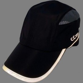 Baseball Caps Sports Active Ponytail Messy Buns Ponycaps Baseball Visor Cap Dad Hat - Black/Gray - CZ1959HRTQI $14.74