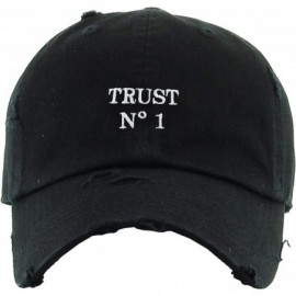 Baseball Caps Dad Hat Trust No One Hustle Savage Vibe Baseball Cap Adjustable Cotton Vintage - (1.1) Black Trust No1 Vintage ...