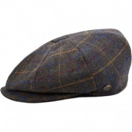 Newsboy Caps Classic Men's Wool Herringbone Newsboy Cap Driving Cabbie Tweed Applejack Golf Hat - 2157-olive - C718LZG893H $1...