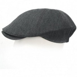 Newsboy Caps Cotton Flat Cap Cabbie Hat Gatsby Ivy Cap Irish Hunting Hat Newsboy - Gray - C7119BSJYKB $25.86