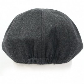 Newsboy Caps Cotton Flat Cap Cabbie Hat Gatsby Ivy Cap Irish Hunting Hat Newsboy - Gray - C7119BSJYKB $25.86