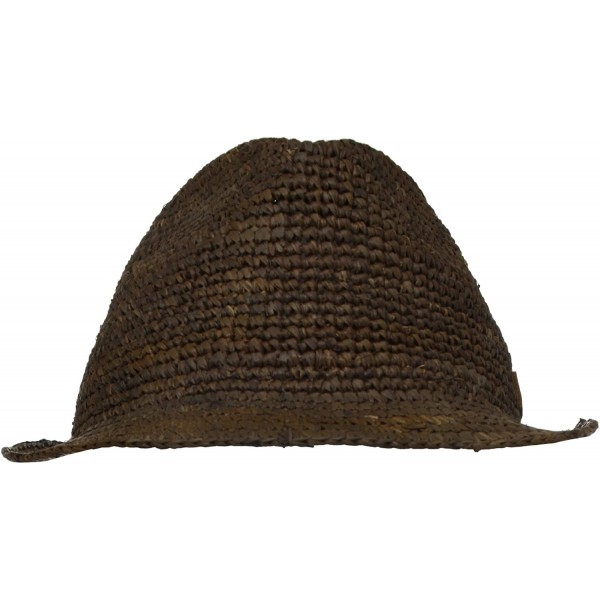 Fedoras Men's Mcfly Hat - Chocolate - CA11BVCI4UV $39.72