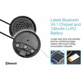 Skullies & Beanies Wireless Bluetooth Beanie Pom Pom - Black - C812N9MHJN1 $29.87