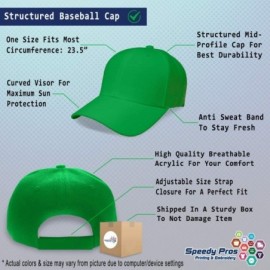 Baseball Caps Custom Baseball Cap Yo Amo Maracaibo Spanish Embroidery Dad Hats for Men & Women - Kelly Green - C318ANL27U4 $1...