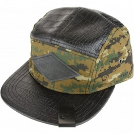 Skullies & Beanies Premium Luxury Head Wear - Camo Snake Black Green - CG123IC8UIH $9.56