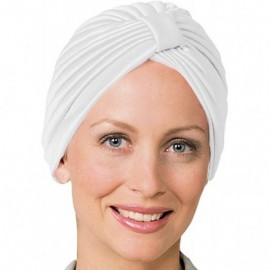 Skullies & Beanies The Perfect Knit Turban - White - CD11LWNRVN5 $20.32