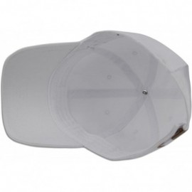 Baseball Caps Cotton Classic Dad Hat Adjustable Plain Cap Polo Style Low Profile Unstructured 1400 - White - CU12OCZL9C7 $11.14