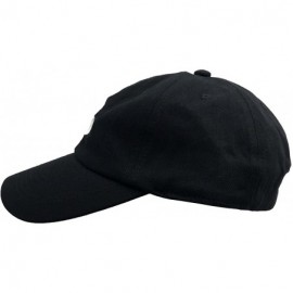 Baseball Caps X Hat Dad Hat Baseball Cap Embroidered Cap Adjustable Cotton Hat Plain Cap - Black - C9184SKHTLS $8.13