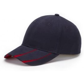 Baseball Caps Legend Cap (LG102) - Navy/ Red - C911CCX88NB $11.68