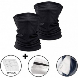 Balaclavas Bandanas Multi Purpose WomenNeck Filters Sports - Black - C7199L4R846 $22.96