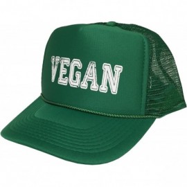 Baseball Caps Vegan Adjustable Unisex Hat Cap - Green - CH12OB1OYMM $21.98