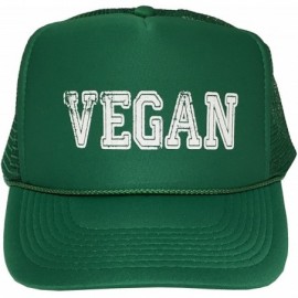 Baseball Caps Vegan Adjustable Unisex Hat Cap - Green - CH12OB1OYMM $12.72