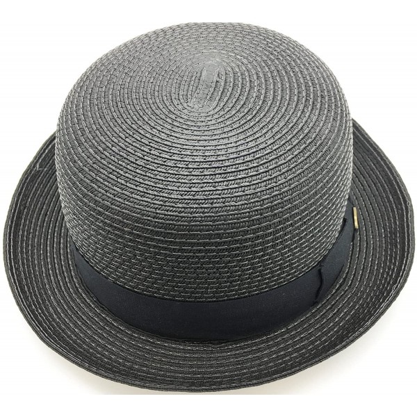 Summer Bowler Hat - Black - CS12GXQBAUJ