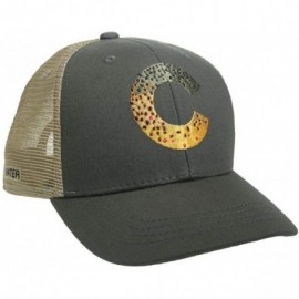 Baseball Caps Colorado Brown Trout Skin Hat - CW18LRMILX4 $21.09