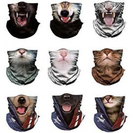 Balaclavas Seamless Bandana Protection Headwear Balaclava - Tiger-01 - CL197X9I42N $13.20