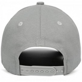 Baseball Caps Men Novel Baseball Caps Adjustable Mesh Dad Hat Strapback Cap Trucks Hats Unisex - Grey-1 - CF18AH0REZZ $20.41