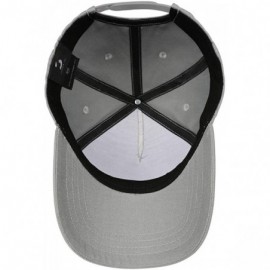 Baseball Caps Men Novel Baseball Caps Adjustable Mesh Dad Hat Strapback Cap Trucks Hats Unisex - Grey-1 - CF18AH0REZZ $20.41