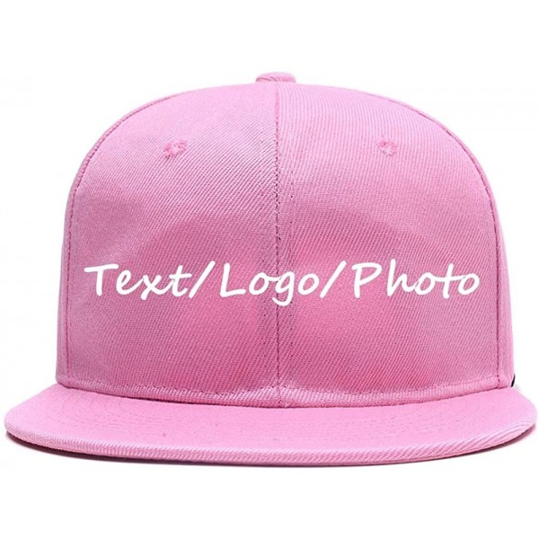 Baseball Caps Snapback Personalized Outdoors Picture Baseball - Pink - C518I8Z02MG $9.12