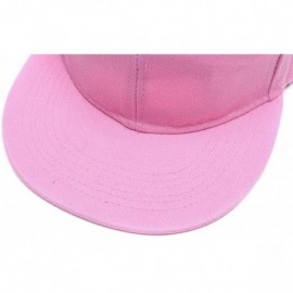 Baseball Caps Snapback Personalized Outdoors Picture Baseball - Pink - C518I8Z02MG $9.12