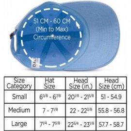 Baseball Caps Baseball Cap Dad Hat Plain Men Women Cotton Adjustable Blank Unstructured Soft - Light Blue - CZ119512LJF $10.65