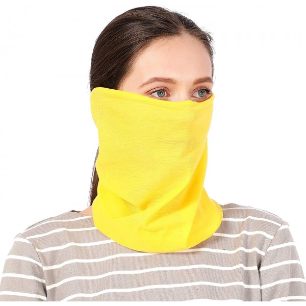 Balaclavas Summer Balaclava Womens Neck Gaiter Cooling Face Cover Scarf for EDC Festival Rave Outdoor - Br Yw - C5198W3MQ4M $...