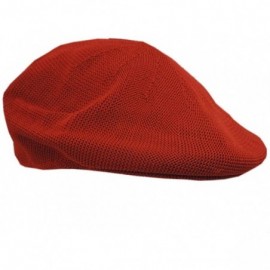 Newsboy Caps Mens Knitted Golf Gatsby Ivy Ascot Newsboy Hat Cap Red - CB115AA7KRV $12.01