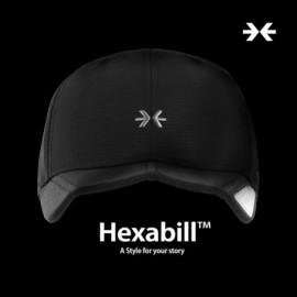 Baseball Caps Blank Baseball Cap Adjustable Fits Hexagonal Bill Portable Men OneSize OSFA OSFM - Urban Freedom_black - CZ192T...